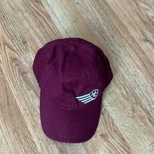 ARIAT Cap  Sz S Burgundy Color